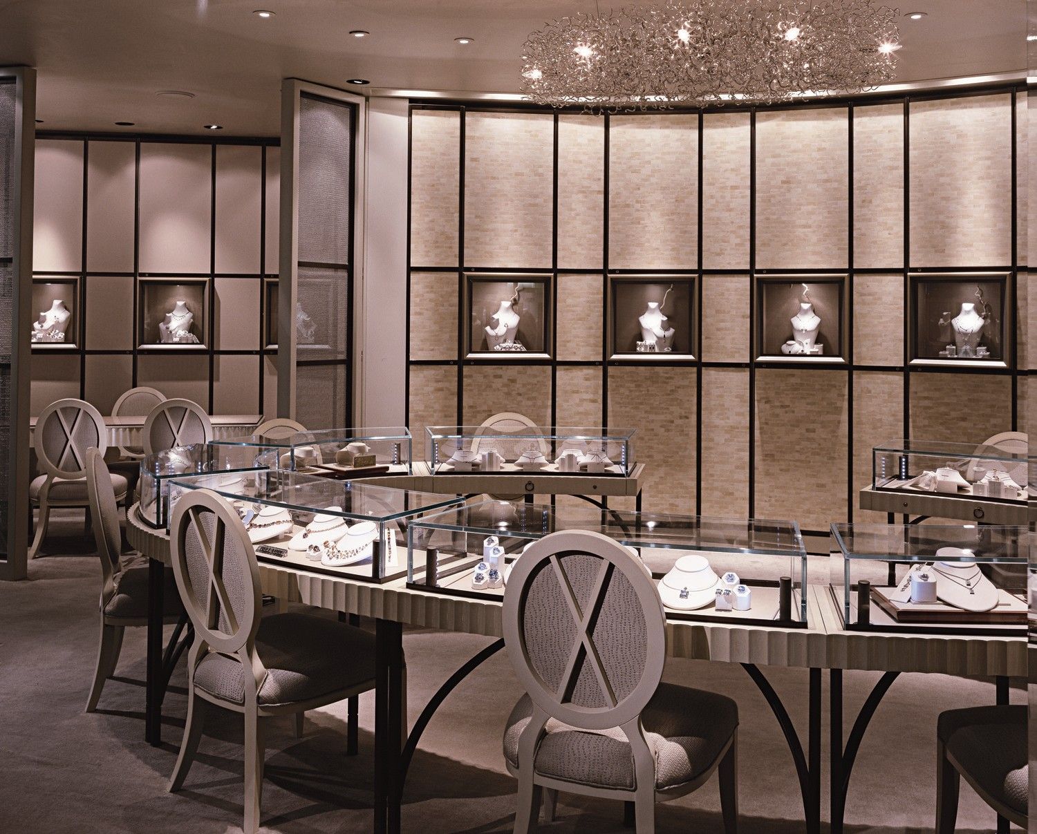 Retail fit-out for luxury store by Interni