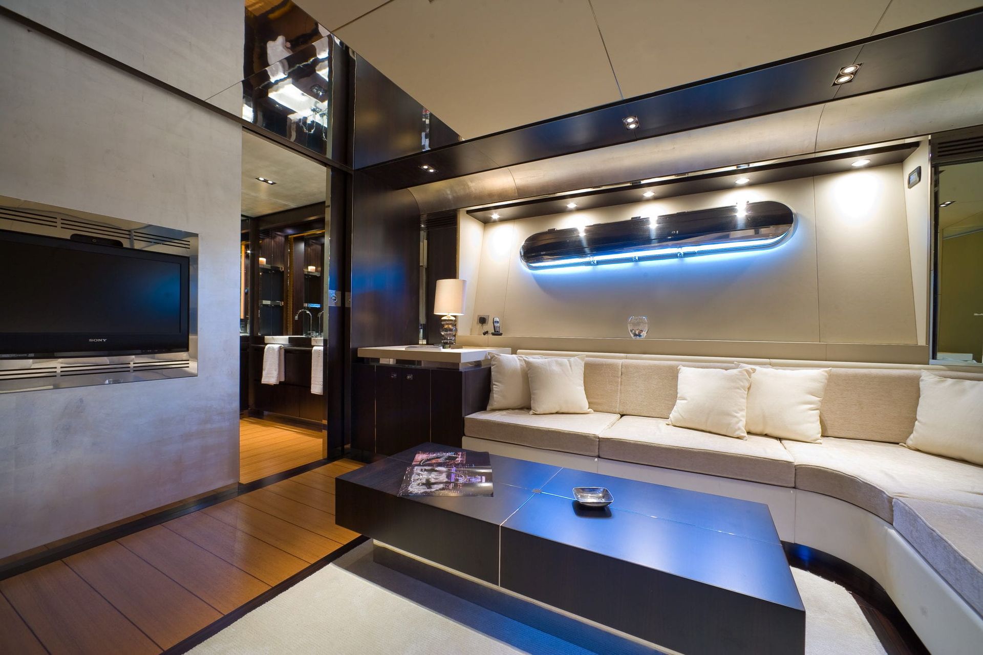 Marine and yacht interiors by Interni